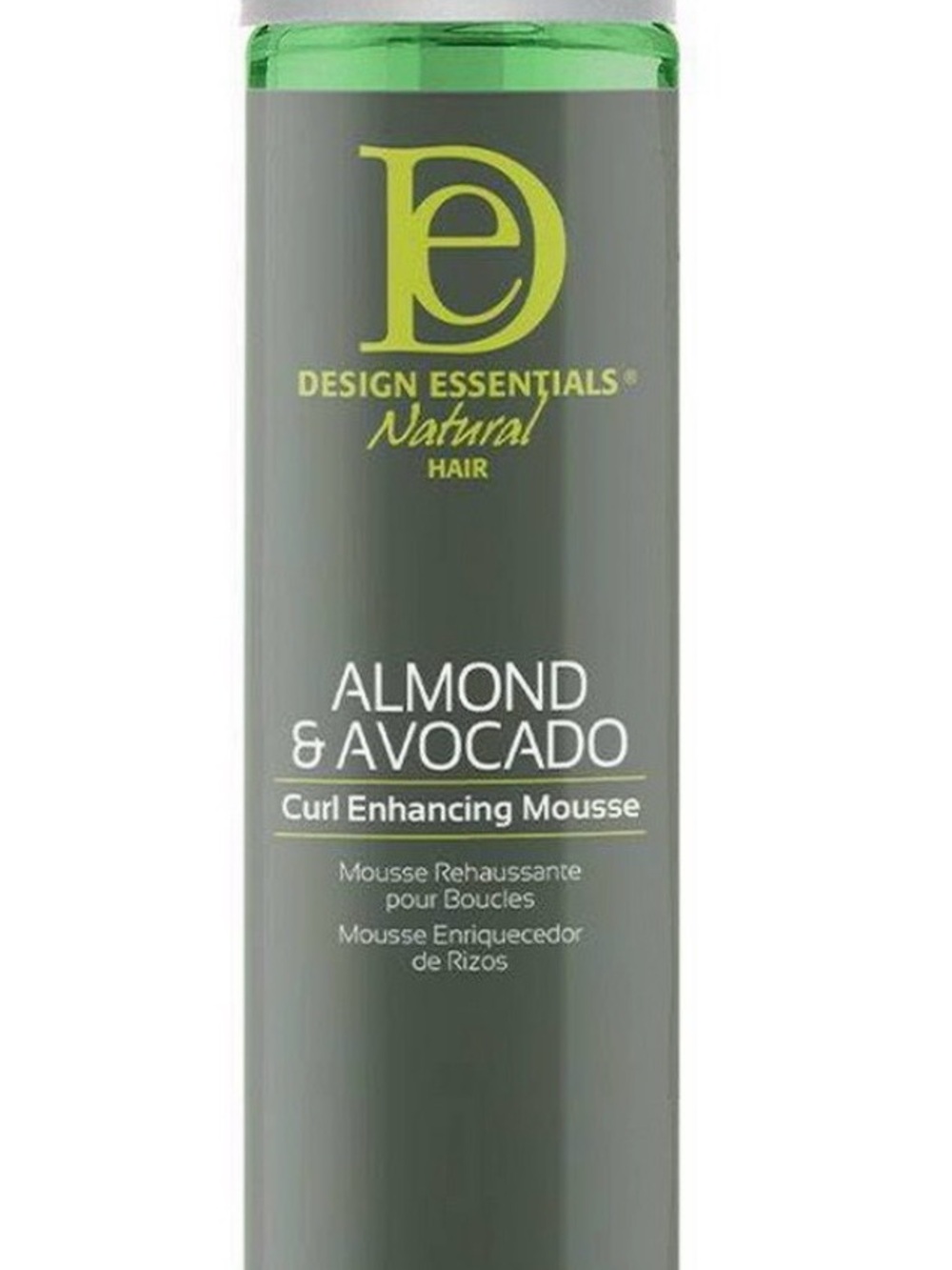 Almond & Avocado Curl Enhancing Mousse — Green
